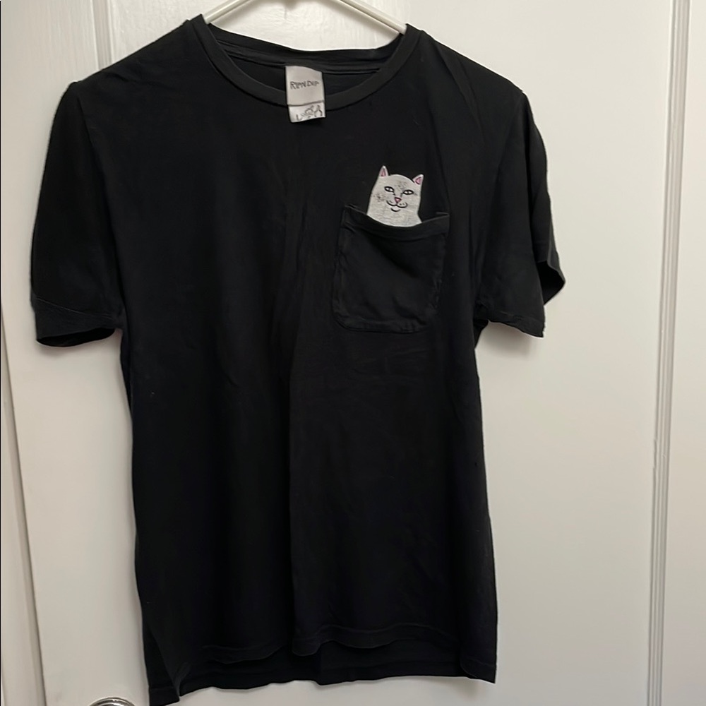 RIPNDIP one pocket cat t-shirt